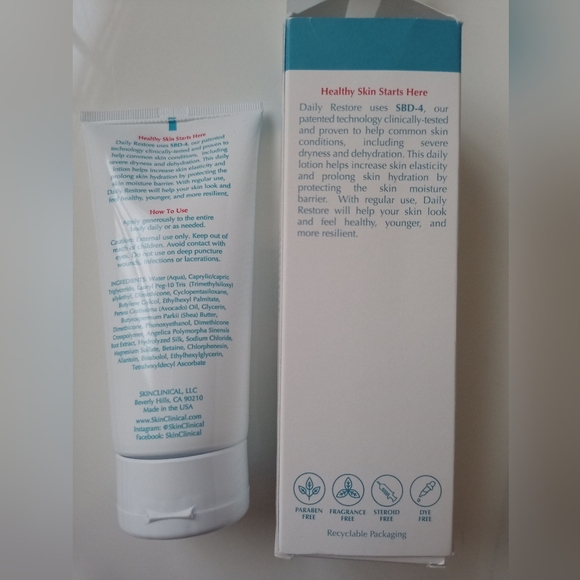 SkinClinical Daily Restore 6oz - Picture 2 of 4